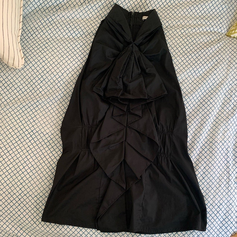 VINCE Blouse Ruffle Front Sleeveless Sz 2 - Picture 11 of 15
